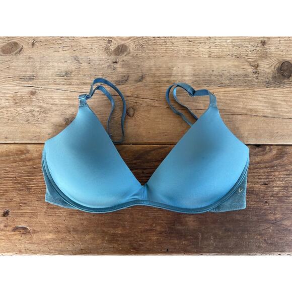 Victoria's Secret French Sage 32DD Sexy Tee Wireless Push Up Bra VS - Picture 1 of 2